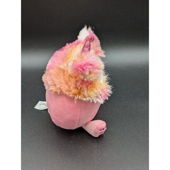 Squishmallow Caparinne Bigfoot Valentine Headband 5" Pink and Orange Plush BNWT - Picture 5 of 6